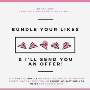 Bundle! Save! Happy dance!